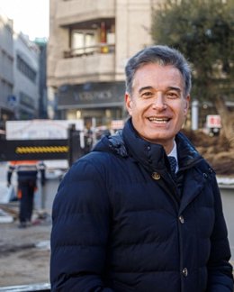 El consejero municipal de Urbanismo y concejal de Ciudadanos del Ayuntamiento de Zaragoza, Víctor Serrano