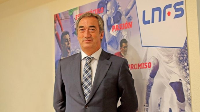 Archivo - Javier Lozano, presidente de la Liga Nacional de Fútbol Sala