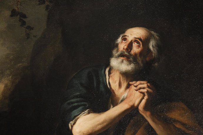 Archivo - El Museo del Prado presenta la obra San Pedro penitente de los Venerables de Murillo