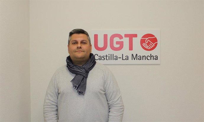 El secretario general de UGT Castilla-La Mancha, Luis Manuel Monforte.