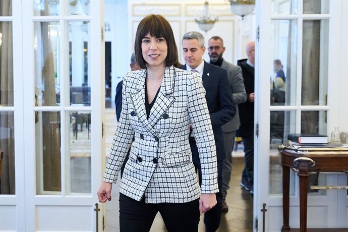 La ministra de Ciencia e Innovación, Diana Morant, en Santander