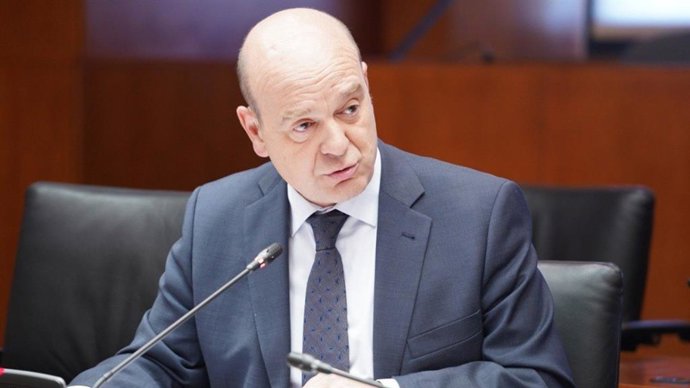 El portavoz de VOX en las Cortes de Aragón, Santiago Morón.