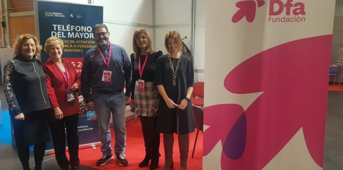 La consejera de Ciudadanía y Derechos Sociales del Gobierno de Aragón, María Victoria Broto, acude a la inauguración de Jubilalia, en el Auditorio de Zaragoza.