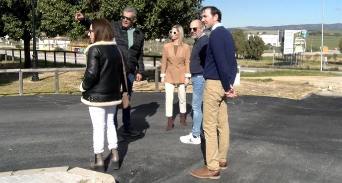 Visita a las obras de Dipu-Inver en Tahivilla.