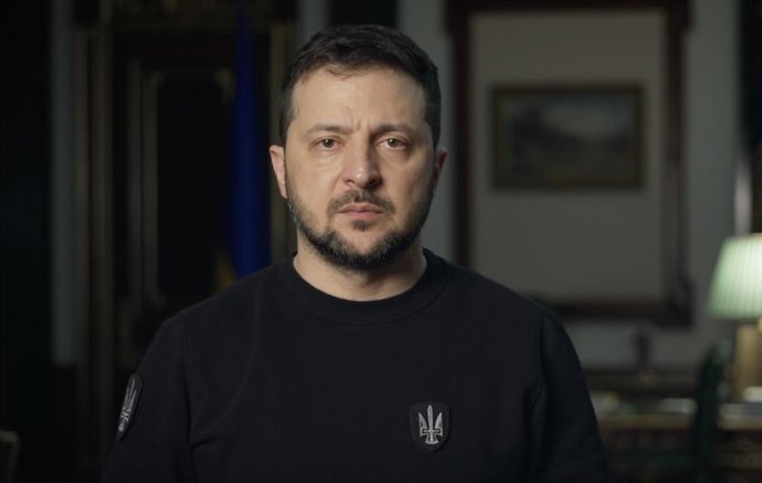 El presidente de Ucrania, Volodimir Zelenski