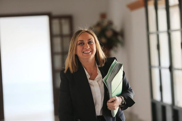 La consejera de Fomento, Marifrán Carazo.