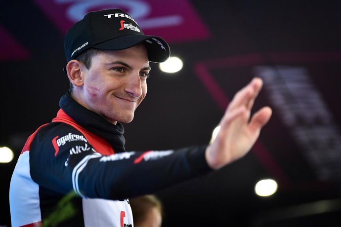 Archivo - El ciclista italiano Giulio Ciccone (Trek-Segafredo)