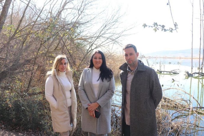 Dirigentes de Podemos Andalucía en Padul