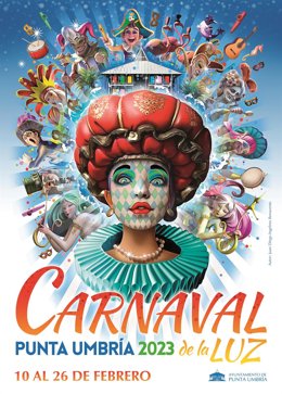 Cartel del Carnaval de la Luz 2023.