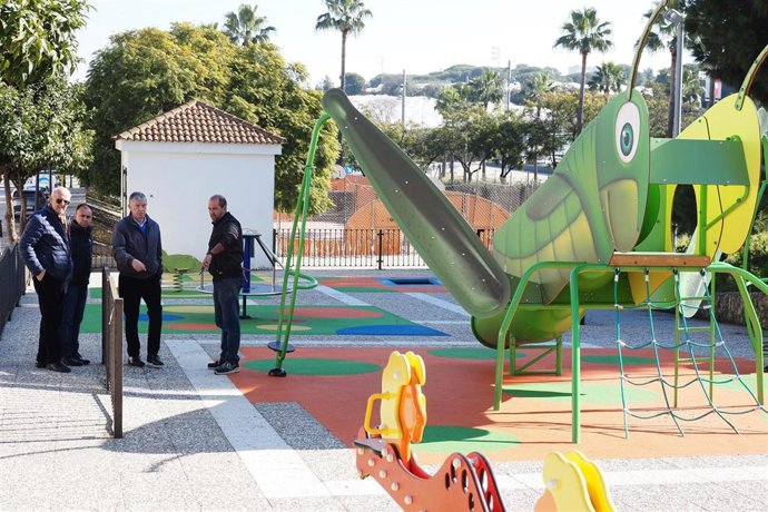 Imagen del parque remodelado.