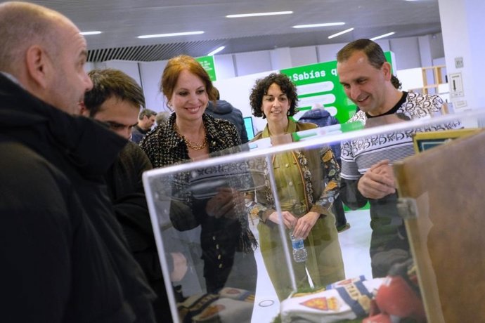 Una muestra recupera en Etopia la memoria del fútbol aragonés a través de la ciencia ciudadana