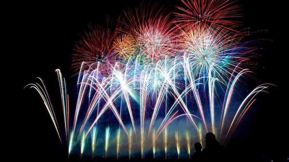 Archivo - Castillo, fuegos artificiales, pirotécnicos.