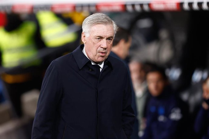 Carlo Ancelotti, entrenador del Real Madrid.