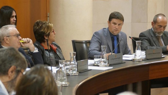 El portavoz socialista en la Diputación Provincial de Huesca, Antonio Biescas.