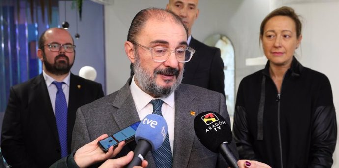 El presidente de Aragón, Javier Lambán.