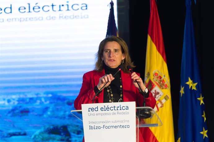 La vicepresidenta tercera y ministra para la Transición Ecológica y el Reto Demográfico, Teresa Ribera