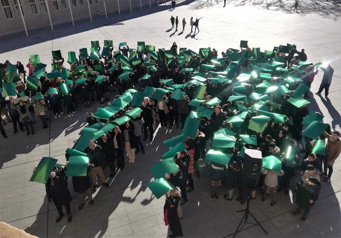 Acto en Logroño por el Día contra el Cáncer 2023