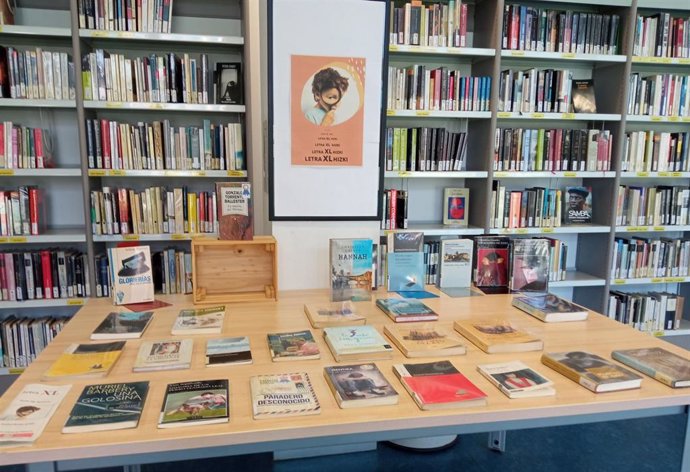 Biblioteca de Yamaguchi, en Pamplona.