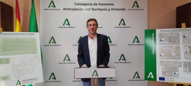 El delegado del territorial de Fomento en Jaén, Miguel Contreras.