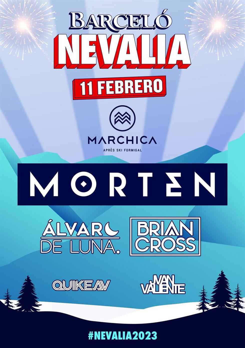 Ron Barceló ha anunciado el espectacular cartel de Nevalia 2023, la mayor liada apreskí de la temporada
