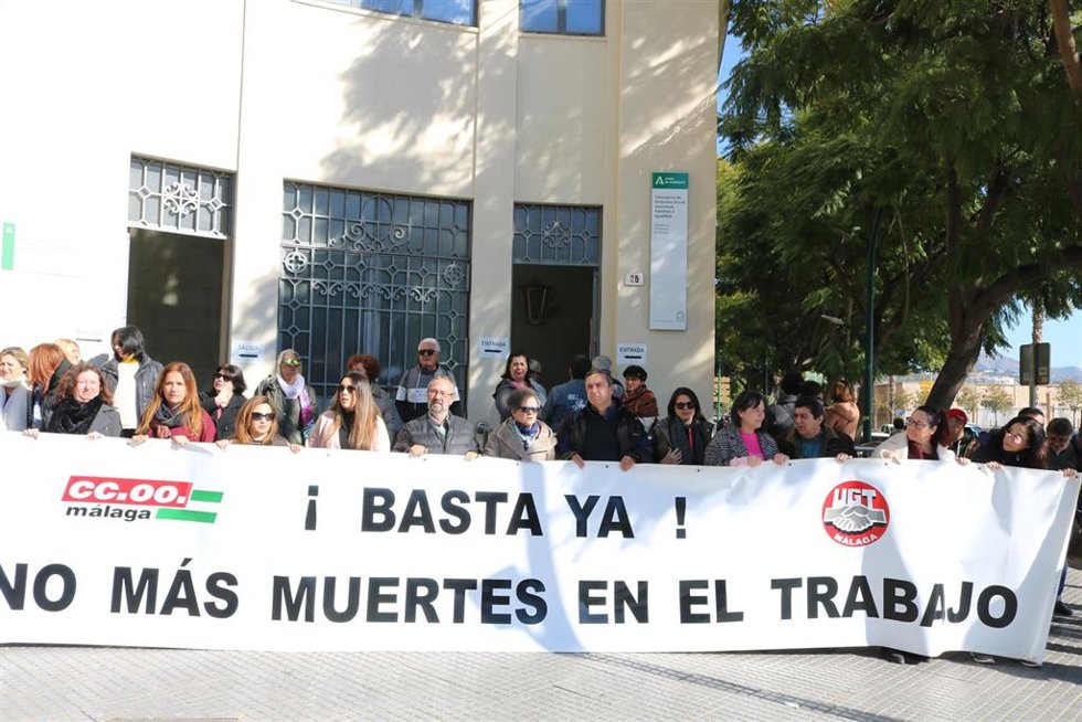 Imagen de la concentración.