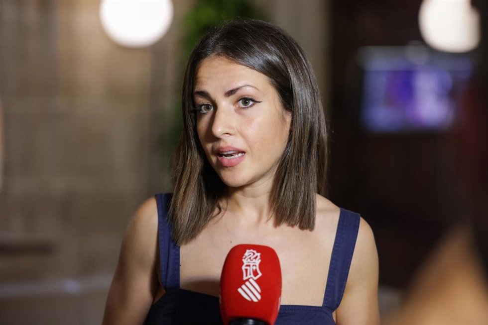 Archivo - Ana Domínguez en una imagen de archivo