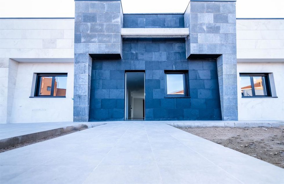 Entrada nivelada