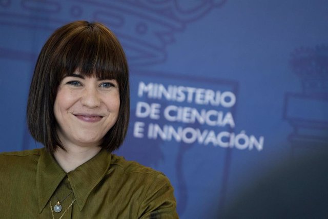 La ministra de Ciencia e Innovación, Diana Morant, durante la reunión del Consejo de Política Científica, Tecnológica y de Innovación en la sede del Instituto de Agroquímica y Tecnología de Alimentos (IATA-CSIC) ubicado en Paterna (Valencia). 