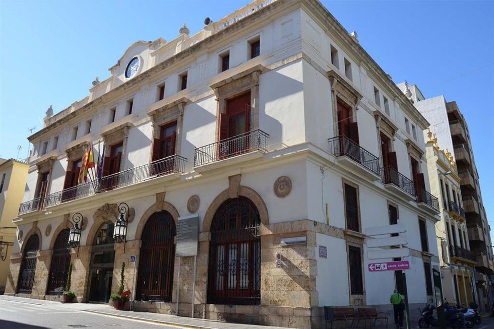 Fachada del Ayuntamiento de Sagunt
