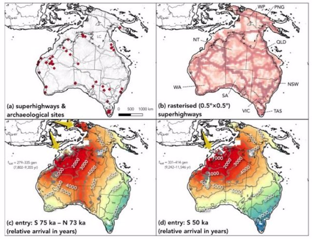 It took humans 10,000 years to populate Australia and New Guinea