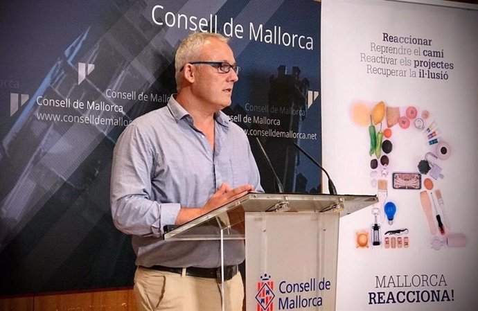 El conseller insular de Promoción Económica y Desarrollo Local, Jaume Alzamora.