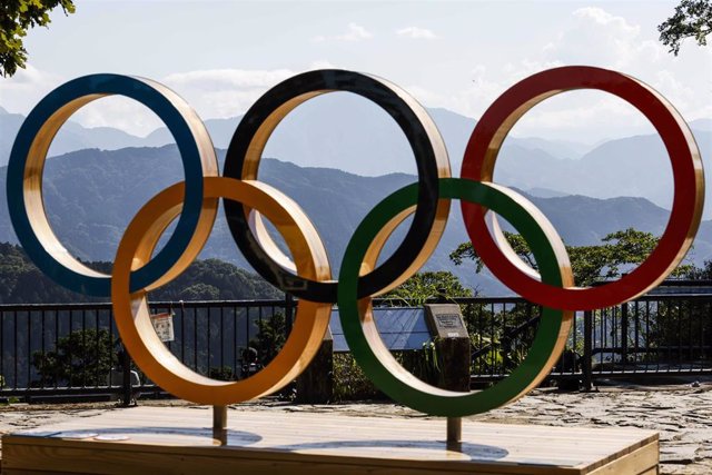 Archivo - Imagen de los aros olímpicos