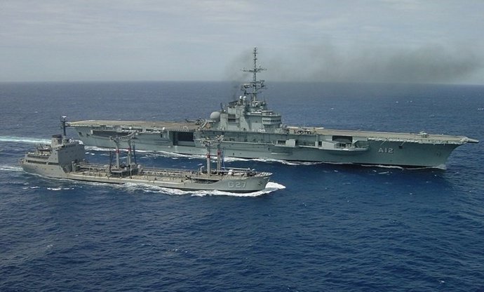 El portaviones brasileño 'So Paulo'