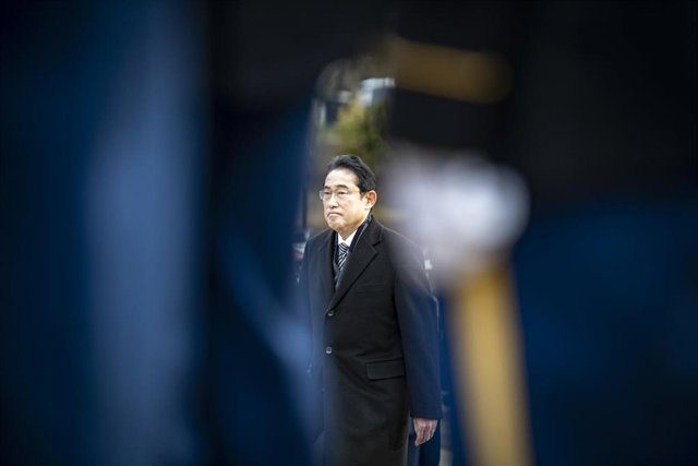 El primer ministro de Japón. Fumio Kishida