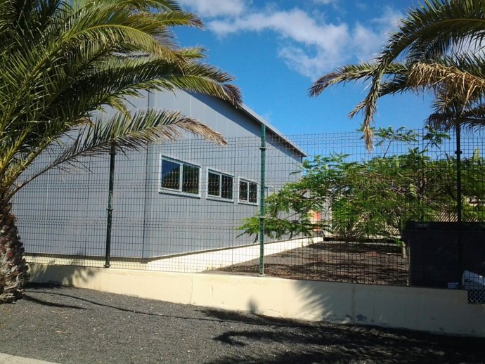 Archivo - Imagen de archivo de un aula prefabricada