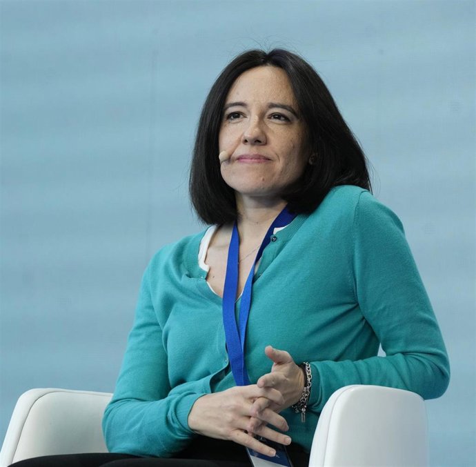 La alcaldesa de Celadas (Teruel), Raquel Clemente.