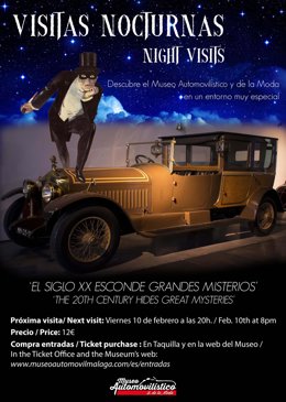 Cartel de las 'Visitas Nocturnas' del MAM