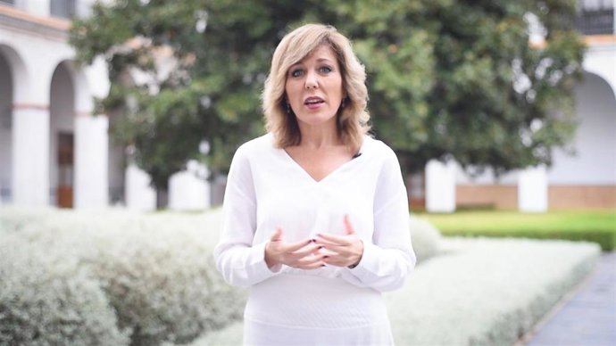 Archivo - La portavoz de Agricultura del PSOE en el Parlamento de Andalucía, Ana Romero, en una imagen de archivo.