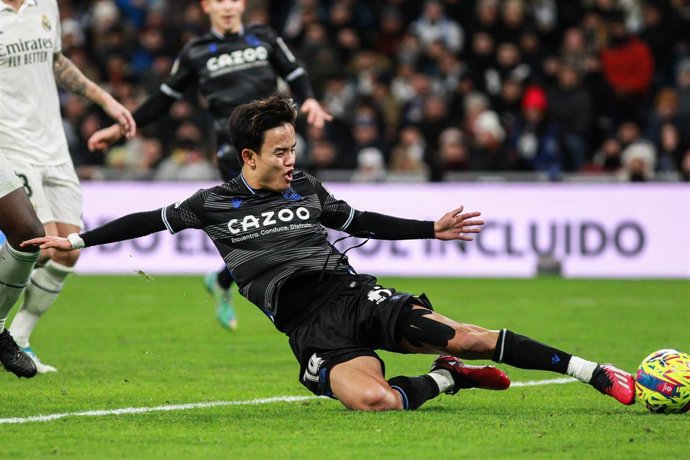 Take Kubo con la Real Sociedad