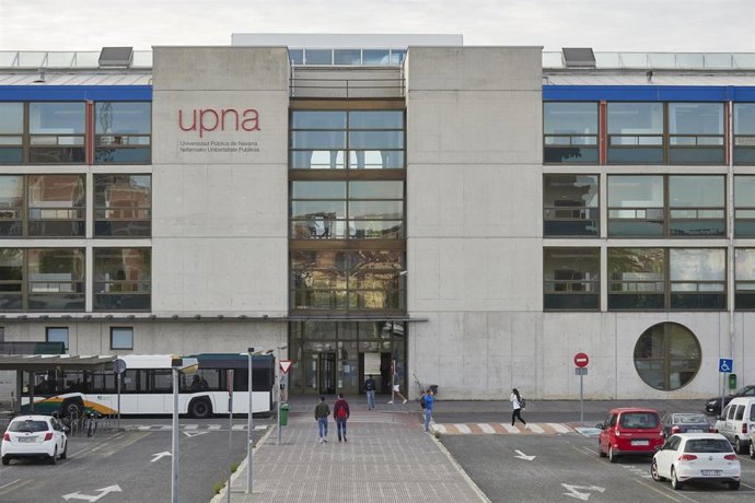 Archivo - Fachada de la UPNA, centro que particiopa en el consorcio europeo UNITA-Universitas Montium