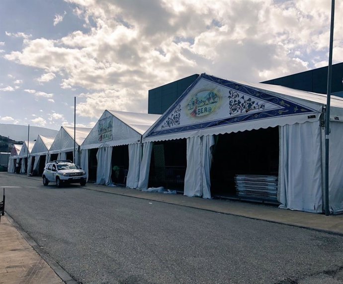 Archivo - Casetas de la Feria de San Lucas