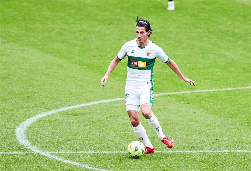 Archivo - Pere Milla of Elche during the Spanish league, La Liga Santander, football match played between Athletic Club and Elche CF at San Mames stadium on January 3, 2021 in Bilbao, Spain.