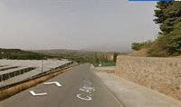 Muere un motorista de 41 años tras salirse de la vía en Benamocarra (Málaga)