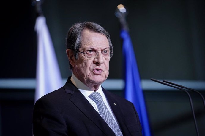 Archivo - El presidente saliente de Chipre, Nicos Anastasiades 