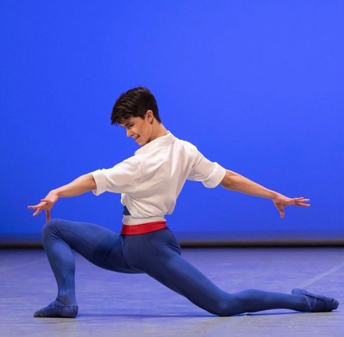 Triunfdo del bailarín logroñés Millán de Benito en el Prix de Lausanne