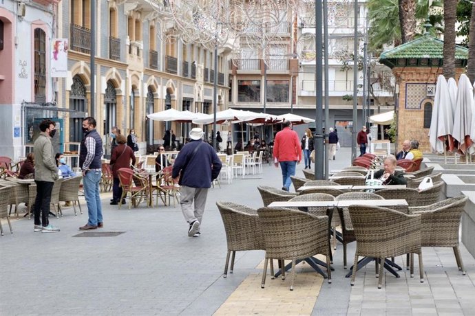 Archivo - Plaza de las Monjas de Huelva. 