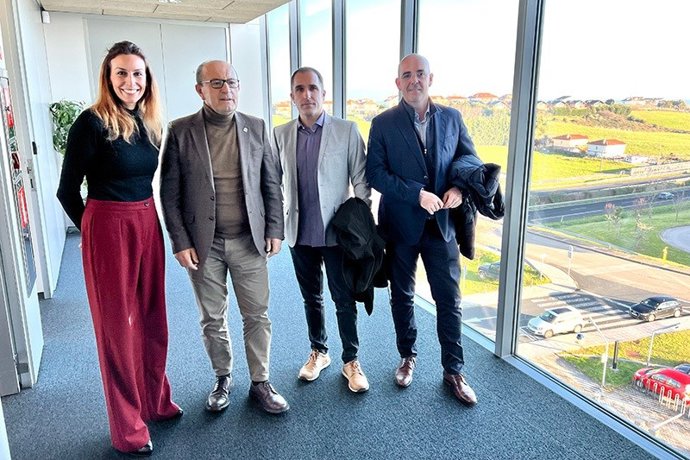 Marta Barca, Javier López Marcano, Eneko Valle y Pablo Alonso