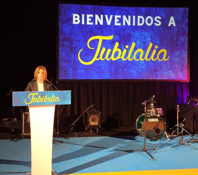 La gerente del IASS, Noelia Carbó, ha sido la encargada de clausurar Jubilalia.
