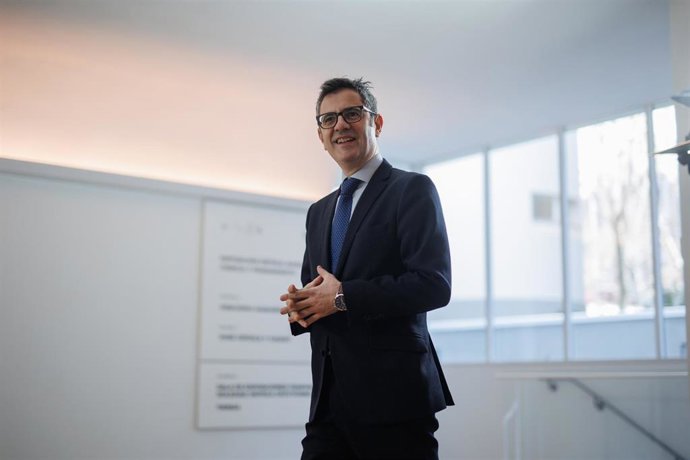 El ministro de la Presidencia, Relaciones con las Cortes y Memoria Democrática, Félix Bolaños.