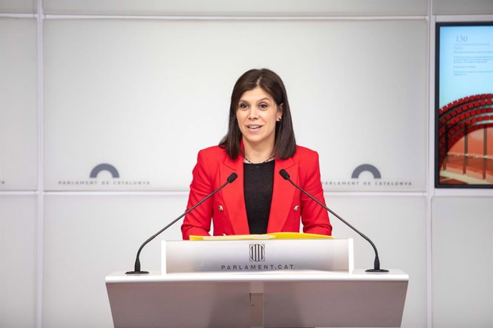 La secretria general adjunta i portaveu d'ERC, Marta Vilalta